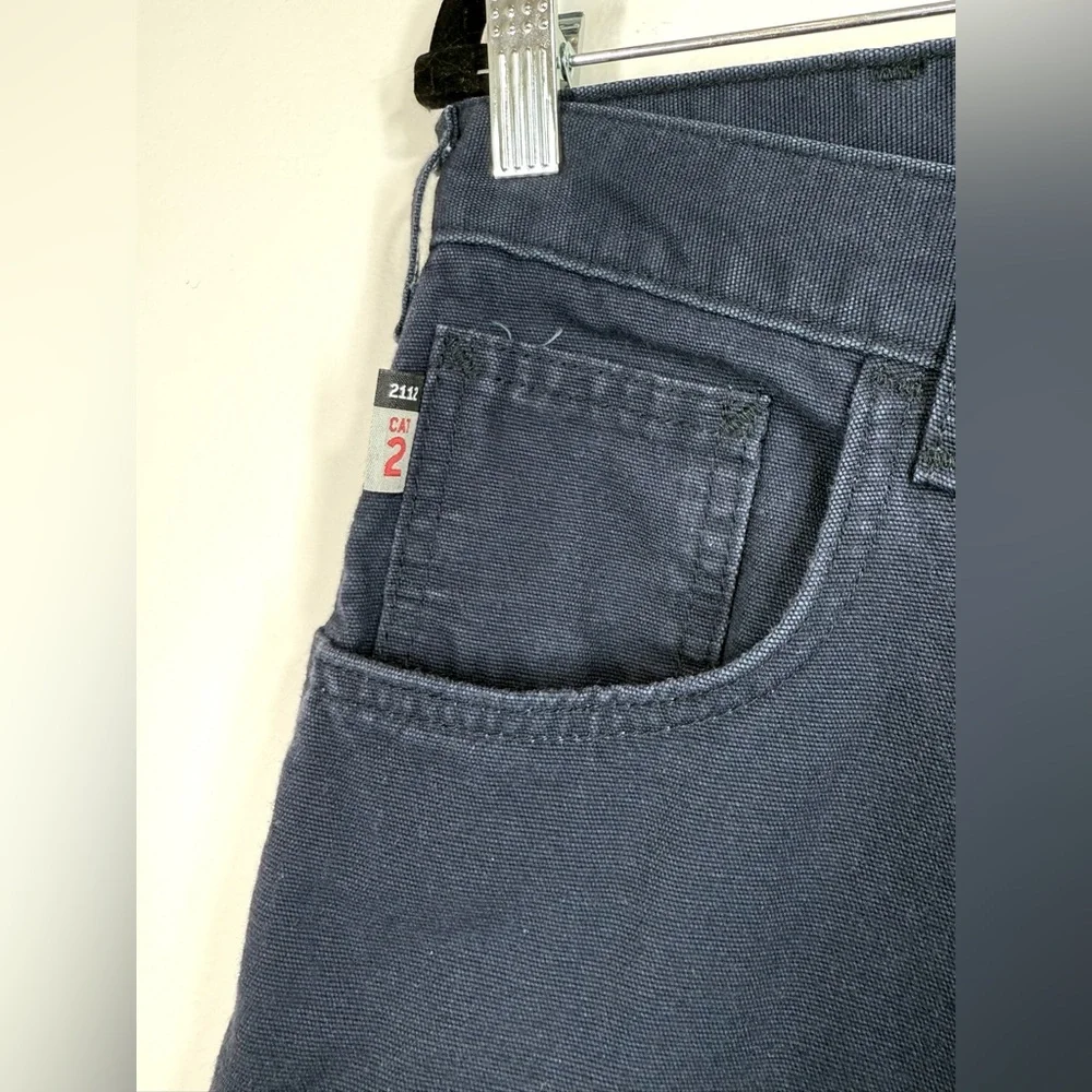 Carhartt Men’s FR Work Wear Utility Jeans Blue Denim Size 34x34‎